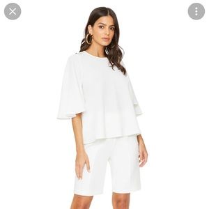 COPY - Black Halo Millie Flutter sleeve top